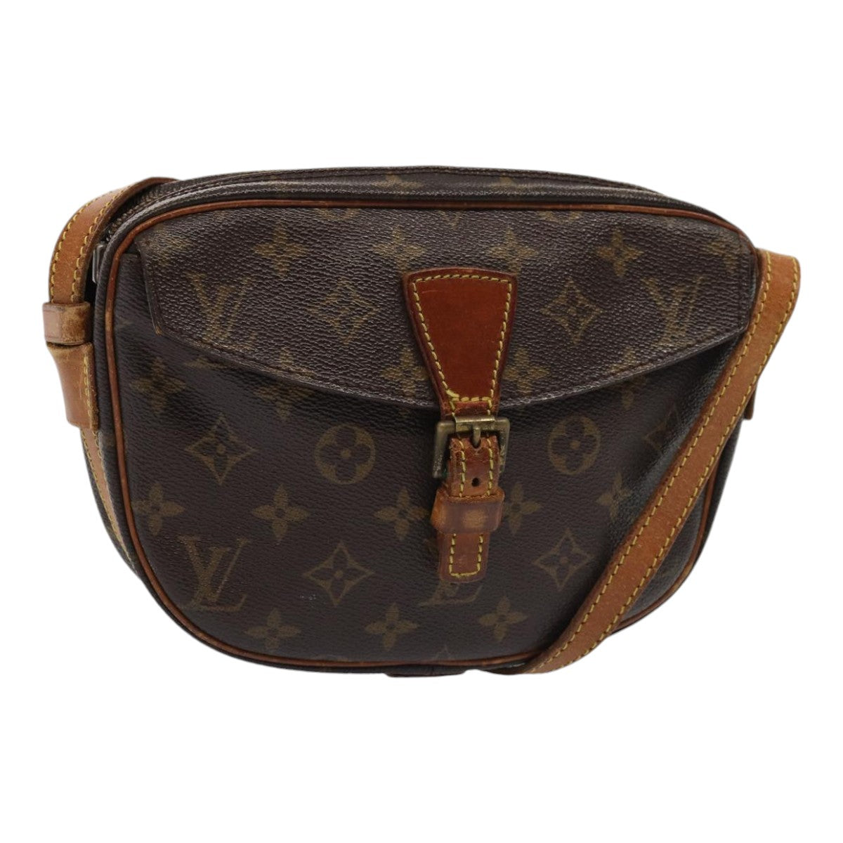 LOUIS VUITTON Monogram Jeune Fille PM Shoulder Bag M51227 LV yk14327