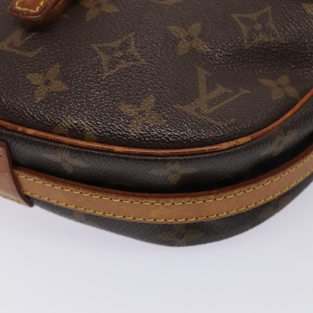 LOUIS VUITTON Monogram Jeune Fille PM Shoulder Bag M51227 LV yk14327
