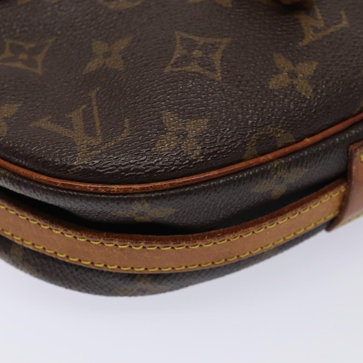 LOUIS VUITTON Monogram Jeune Fille PM Shoulder Bag M51227 LV yk14327
