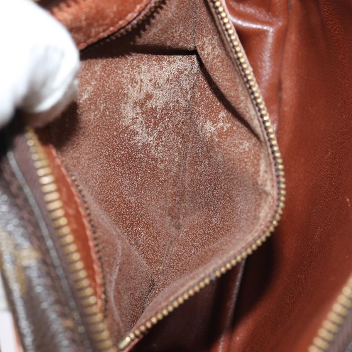 LOUIS VUITTON Monogram Jeune Fille PM Shoulder Bag M51227 LV yk14327