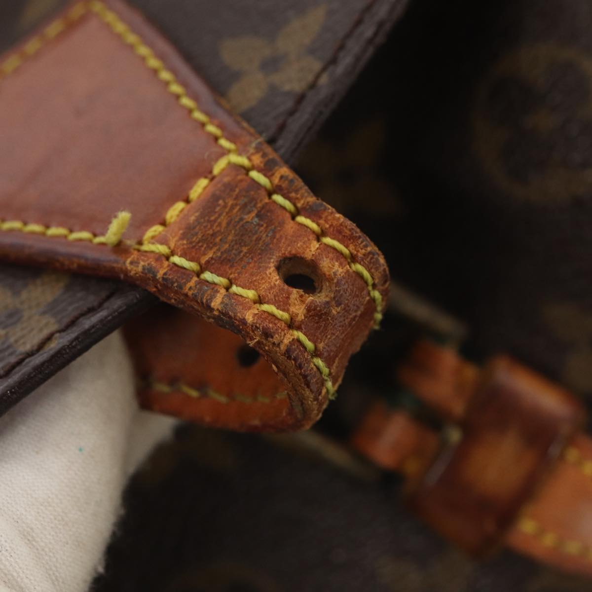 LOUIS VUITTON Monogram Jeune Fille PM Shoulder Bag M51227 LV yk14327