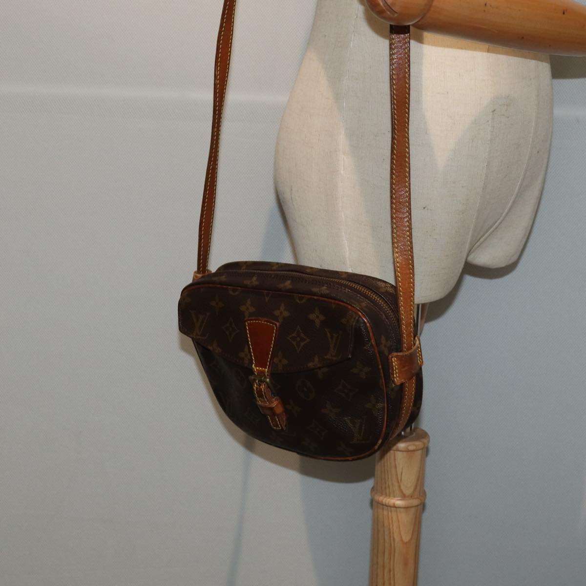 LOUIS VUITTON Monogram Jeune Fille PM Shoulder Bag M51227 LV yk14327
