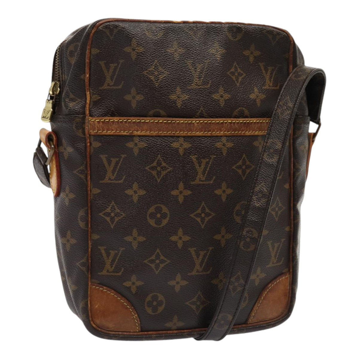 LOUIS VUITTON Monogram Danube MM Shoulder Bag M45264 LV yk14356