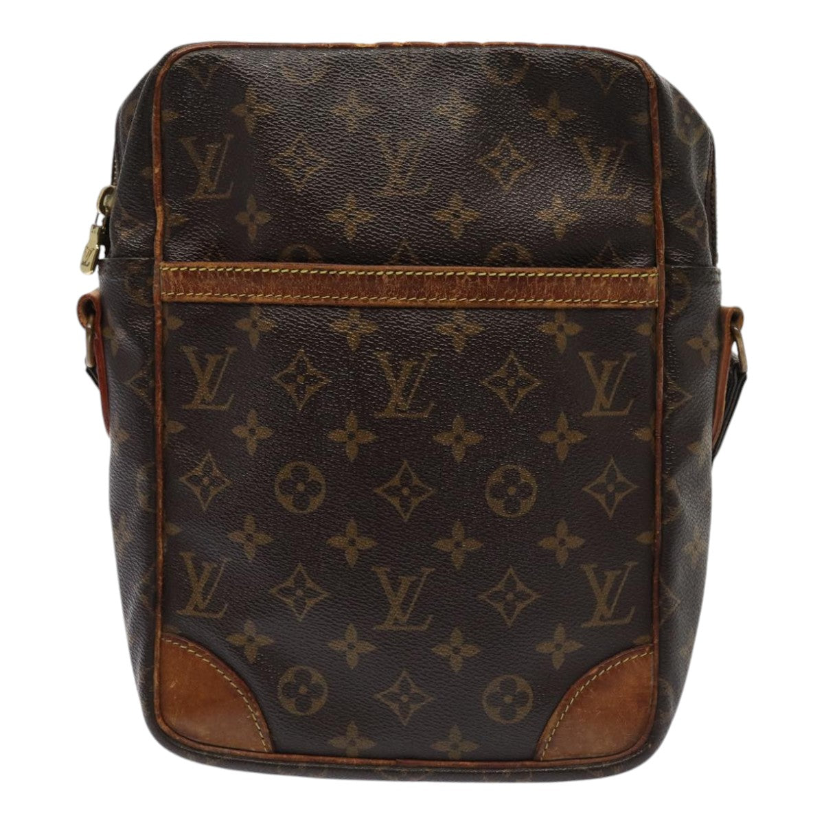 LOUIS VUITTON Monogram Danube MM Shoulder Bag M45264 LV yk14356