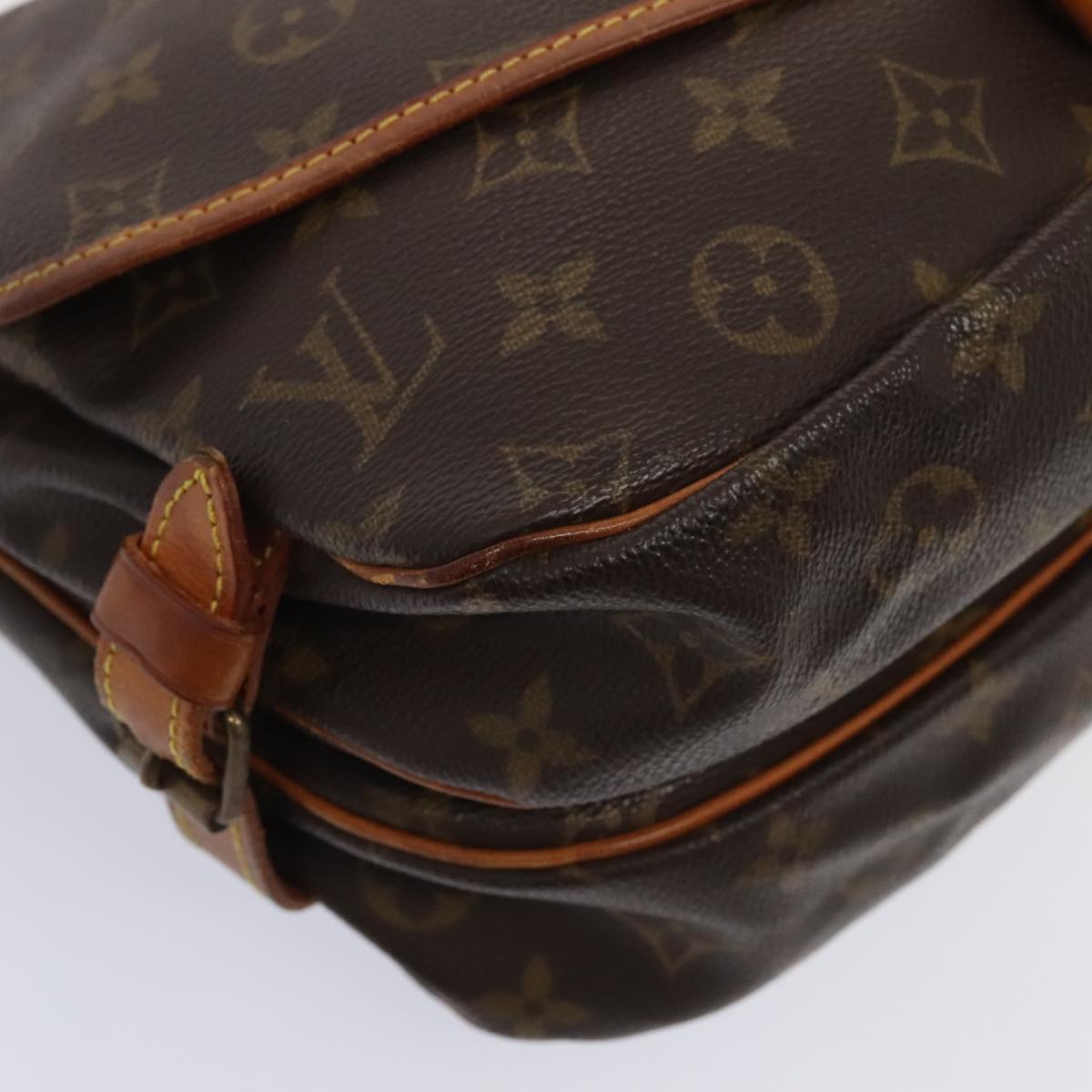 LOUIS VUITTON Monogram Saumur 30 Shoulder Bag M42256 LV yk14359
