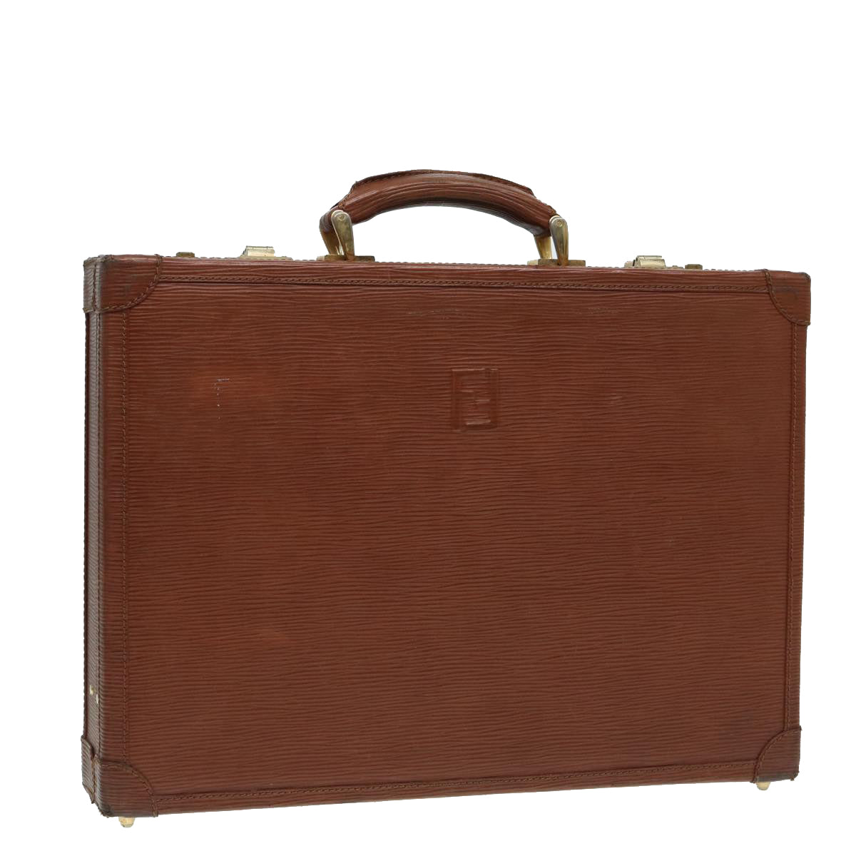 Luxury Fendi Business Bag Leather Brownyk14372