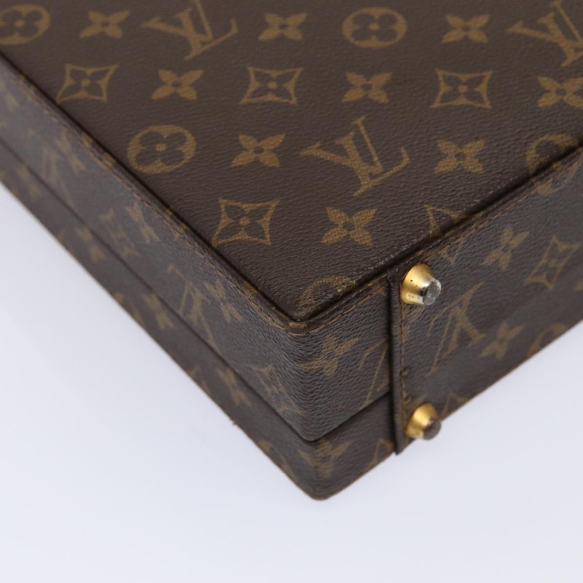 LOUIS VUITTON Monogram Crusher Business Bag M53122 LV yk14374