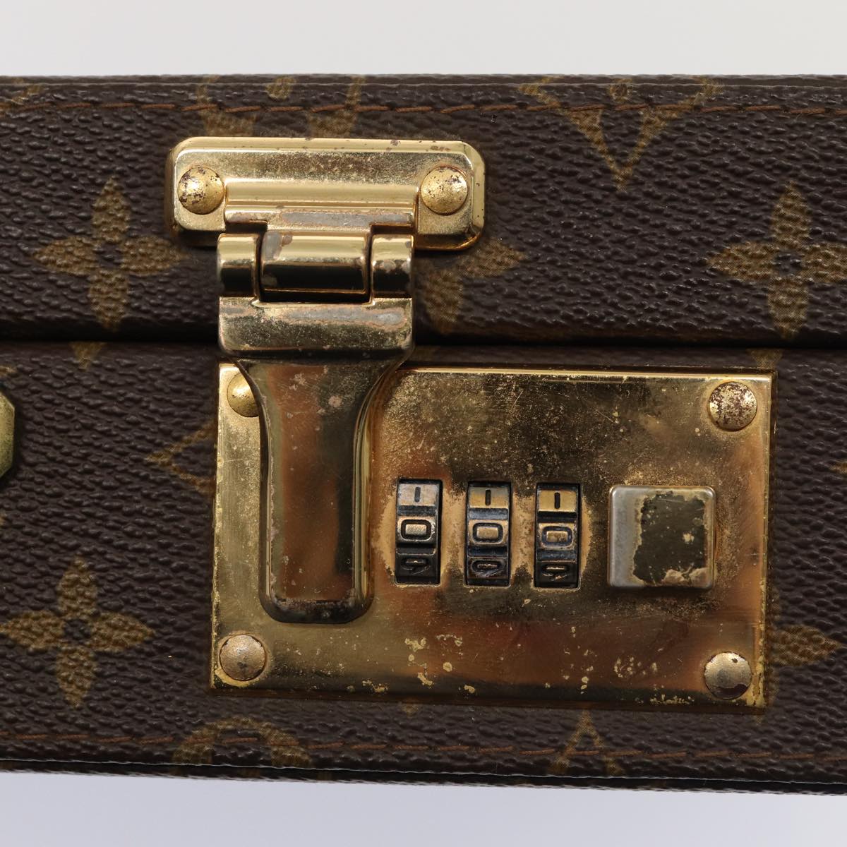 LOUIS VUITTON Monogram Crusher Business Bag M53122 LV yk14374