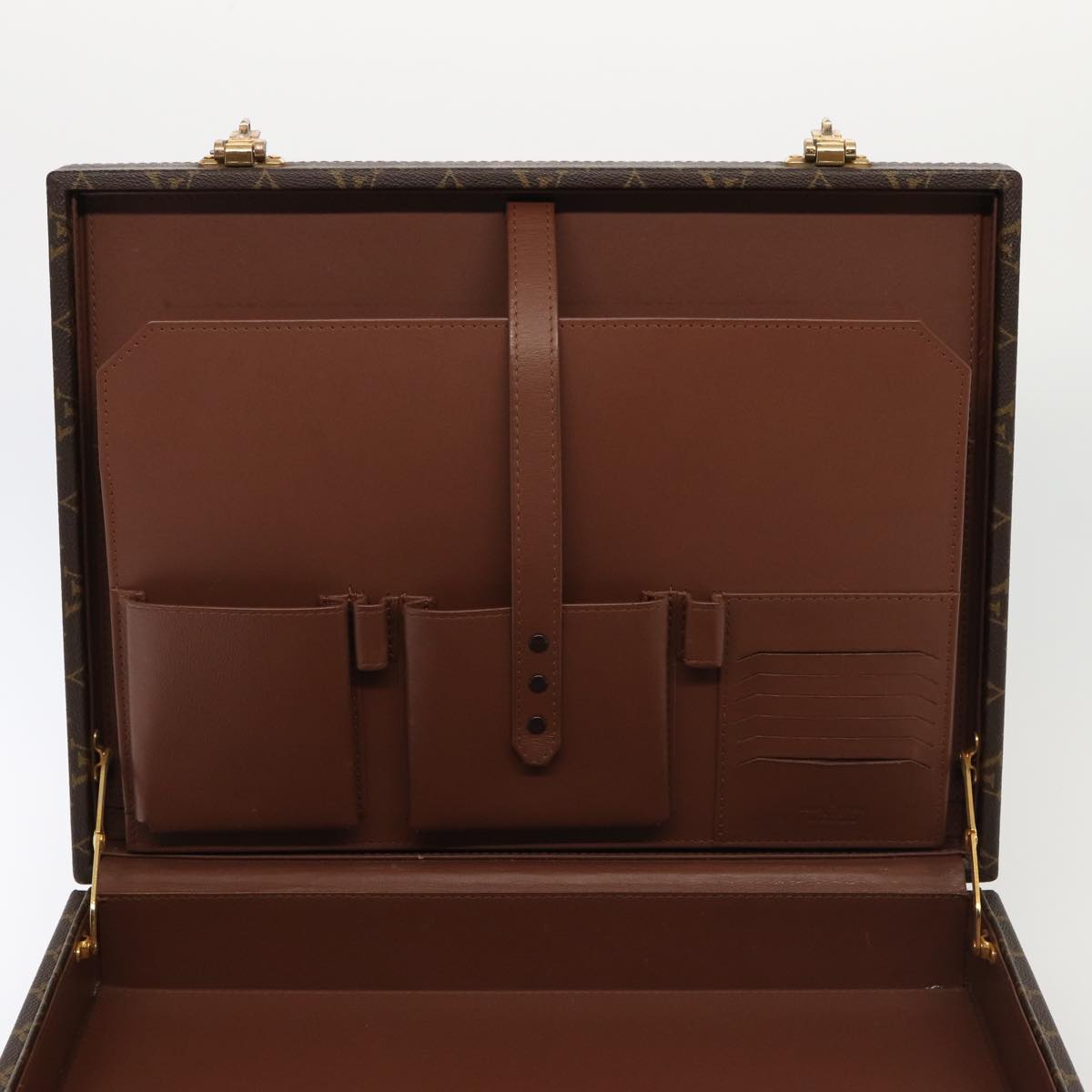 LOUIS VUITTON Monogram Crusher Business Bag M53122 LV yk14374