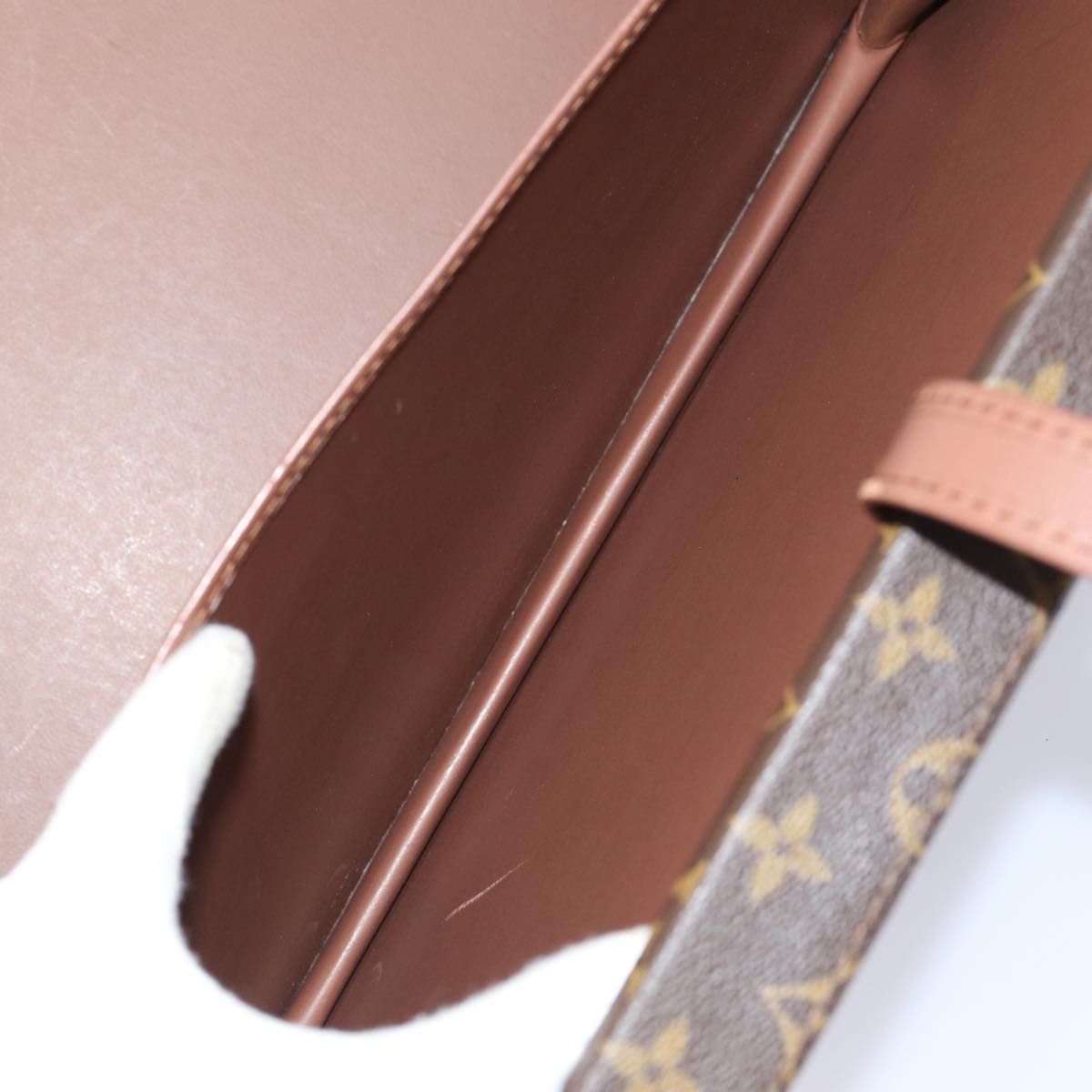 LOUIS VUITTON Monogram Crusher Business Bag M53122 LV yk14374