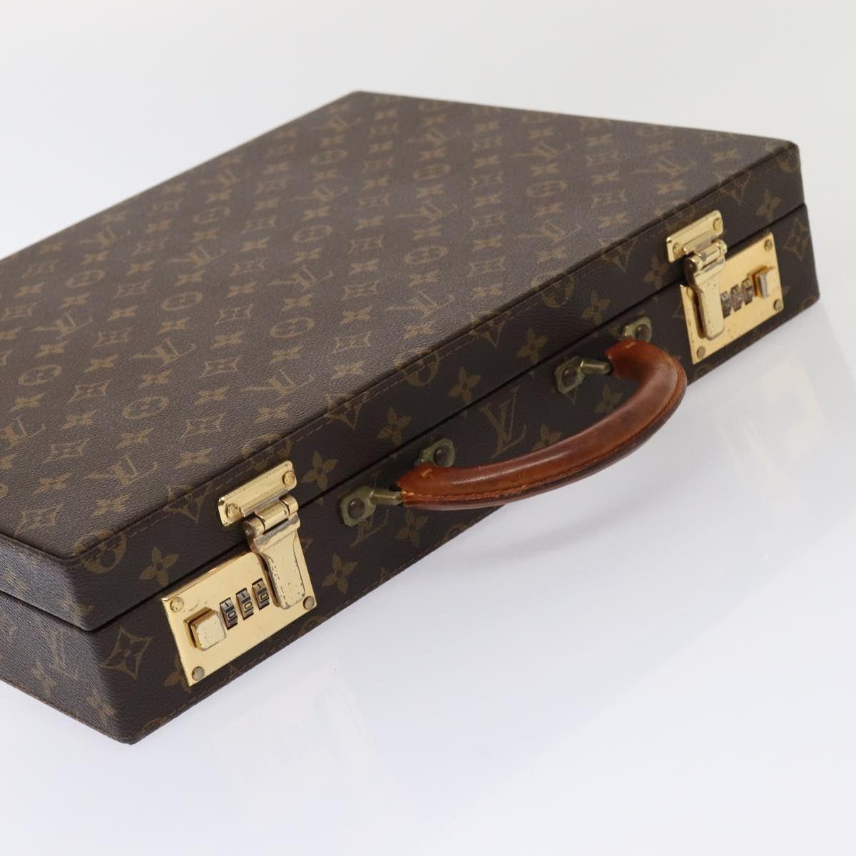LOUIS VUITTON Monogram Crusher Business Bag M53122 LV yk14374