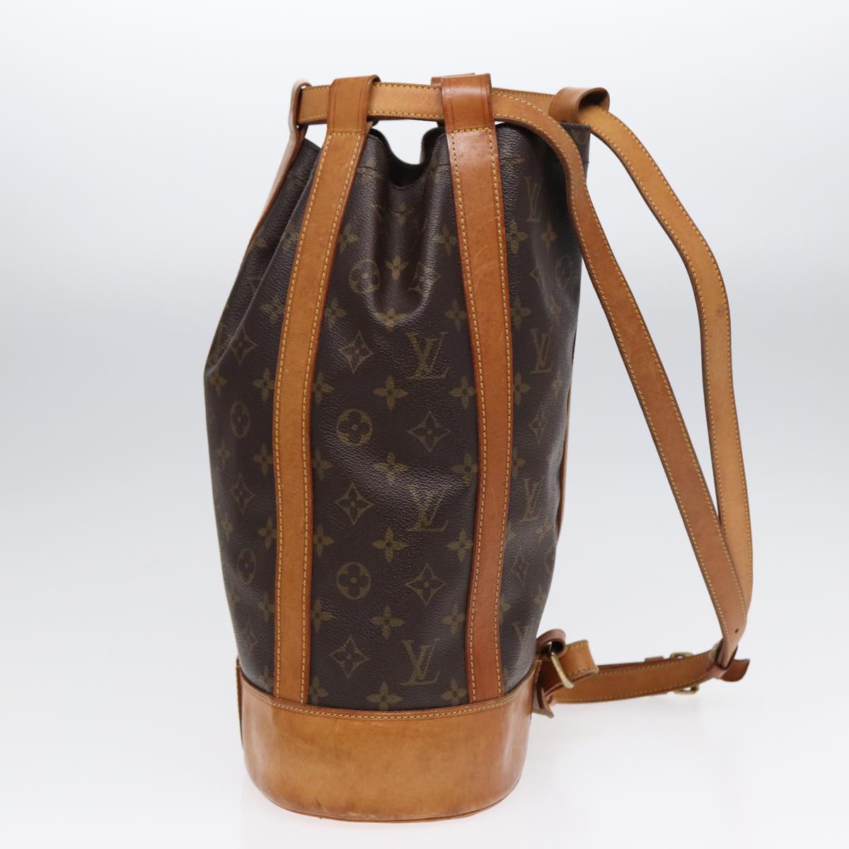 LOUIS VUITTON Monogram Randonnee PM Shoulder Bag M42243 LV yk14376
