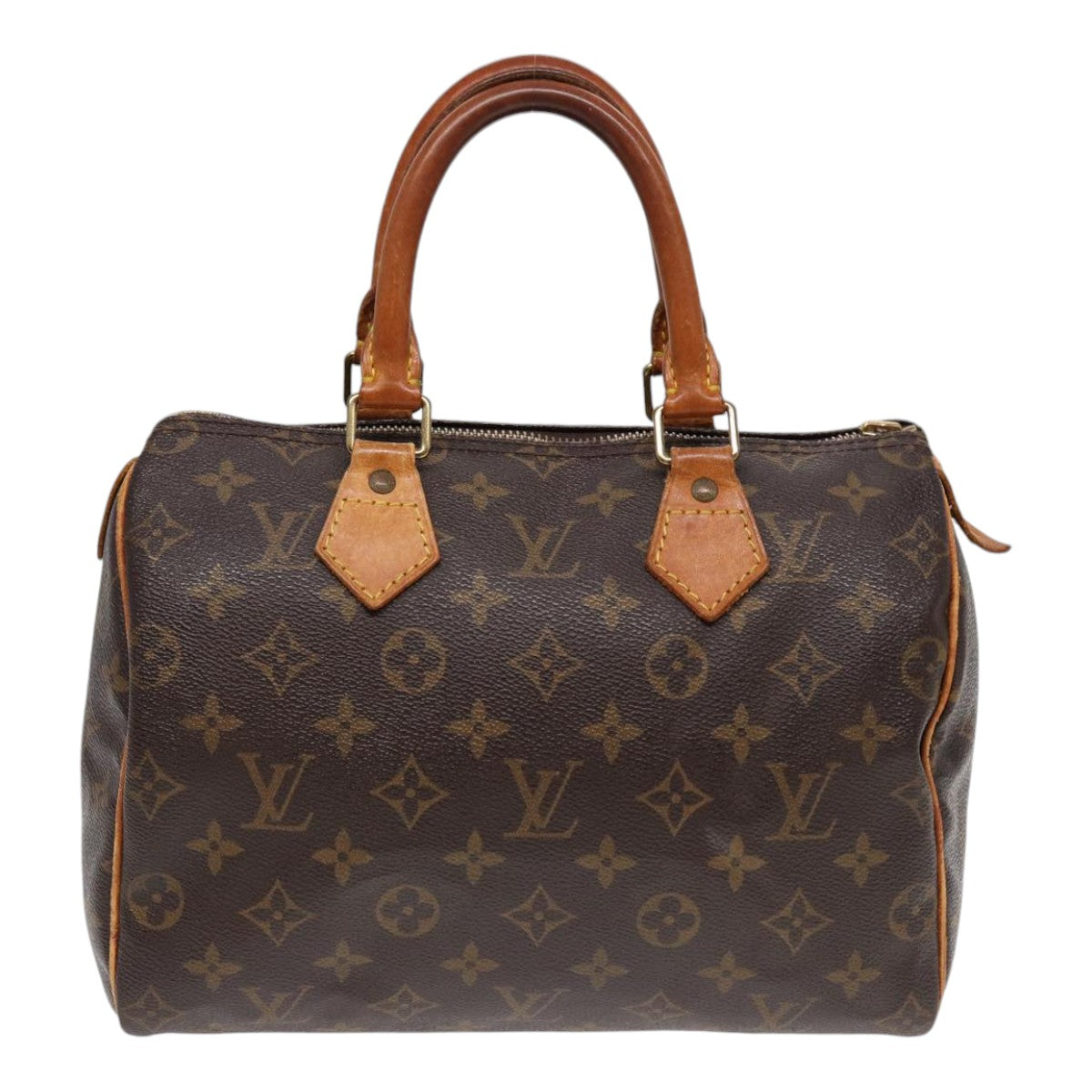 LOUIS VUITTON Monogram Speedy 25 Hand Bag M41528 LV yk14391