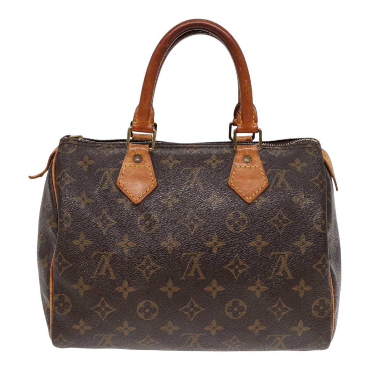 LOUIS VUITTON Monogram Speedy 25 Hand Bag M41528 LV yk14391