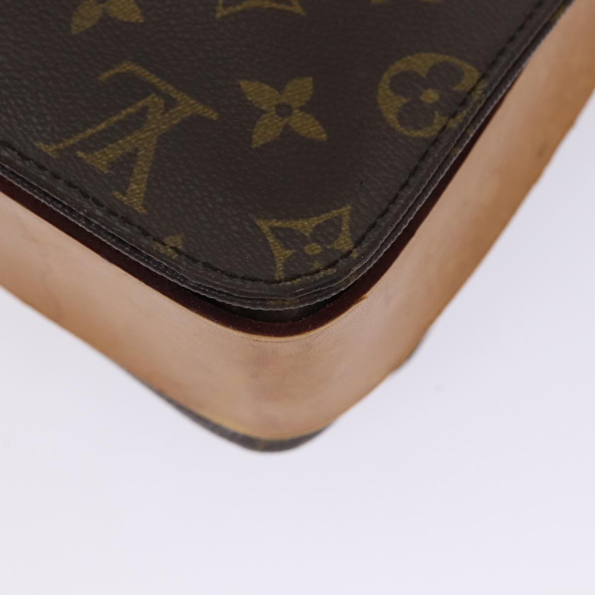 LOUIS VUITTON Monogram Cartouchiere GM Shoulder Bag M51252 LV yk14404