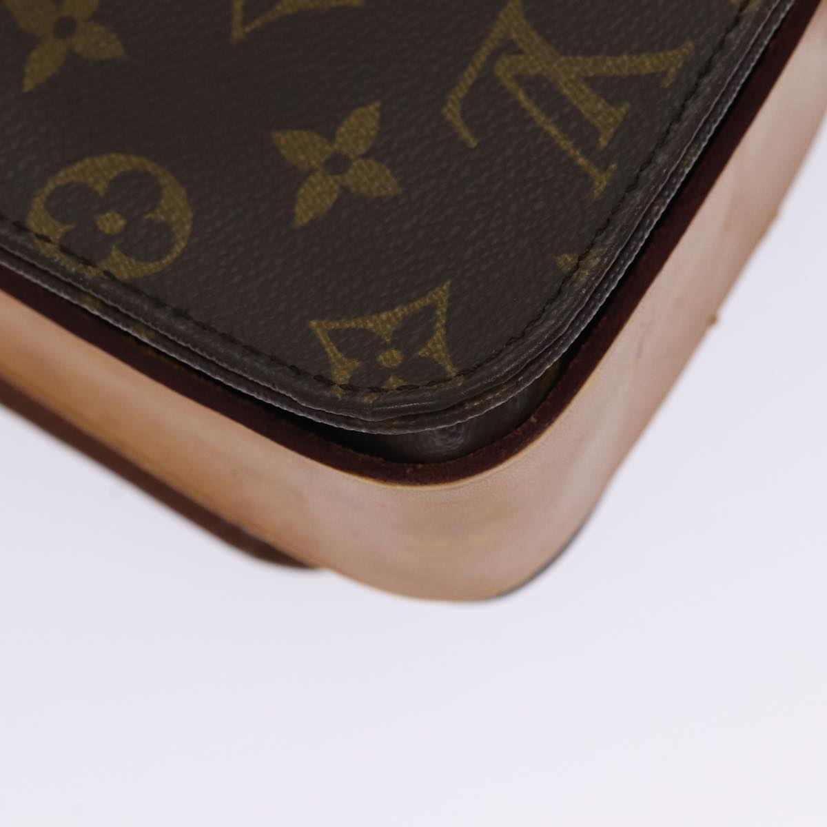 LOUIS VUITTON Monogram Cartouchiere GM Shoulder Bag M51252 LV yk14404