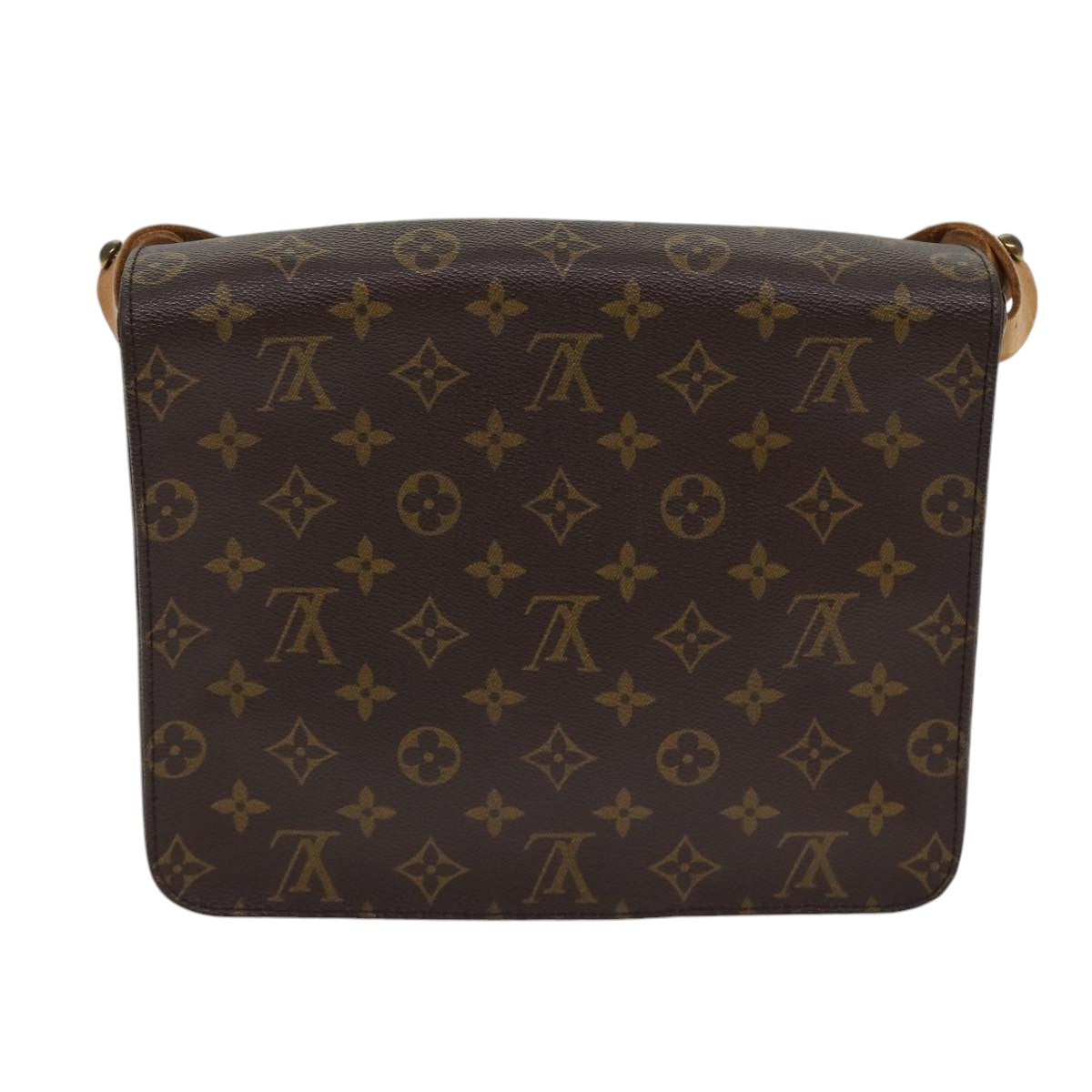LOUIS VUITTON Monogram Cartouchiere GM Shoulder Bag M51252 LV yk14404