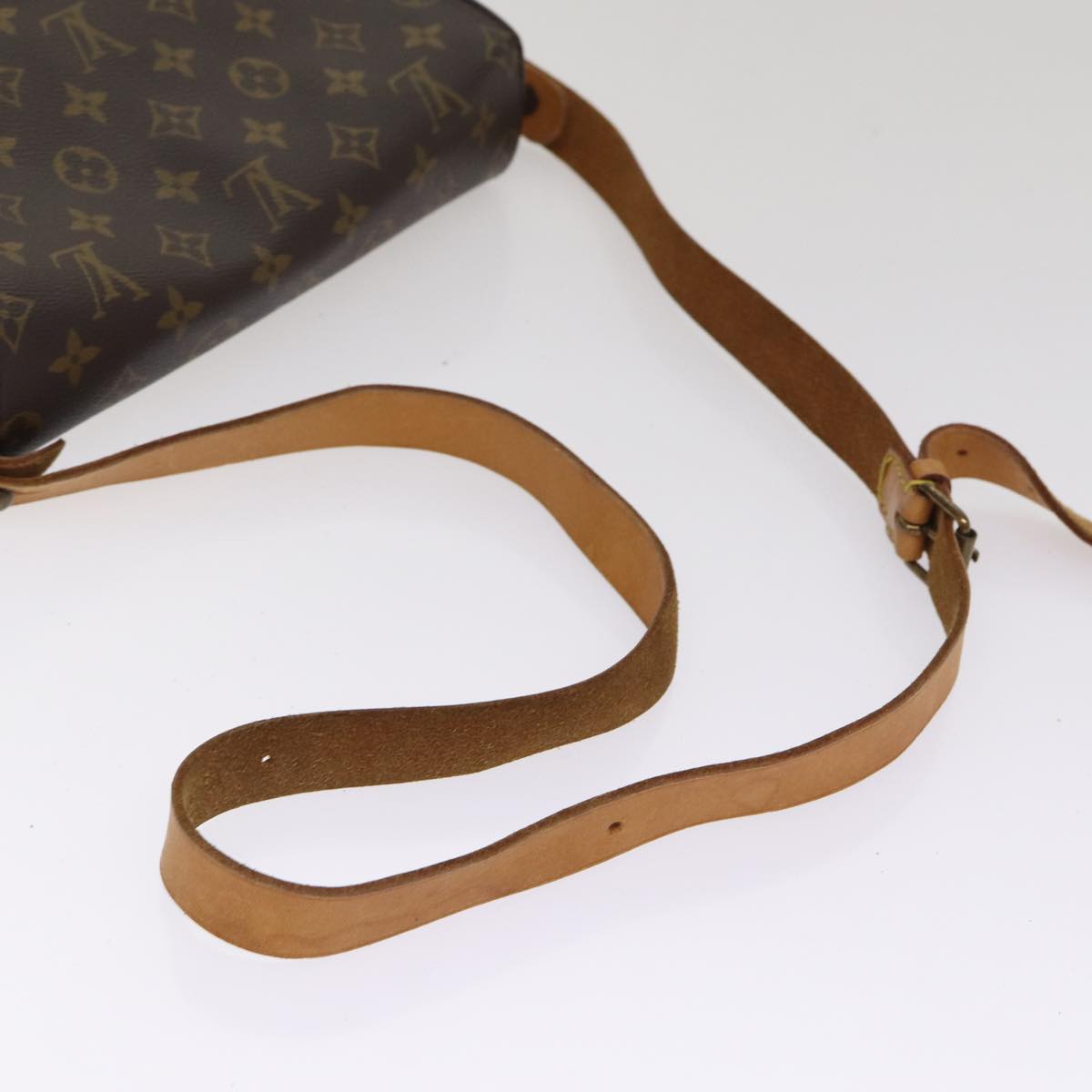 LOUIS VUITTON Monogram Cartouchiere GM Shoulder Bag M51252 LV yk14404