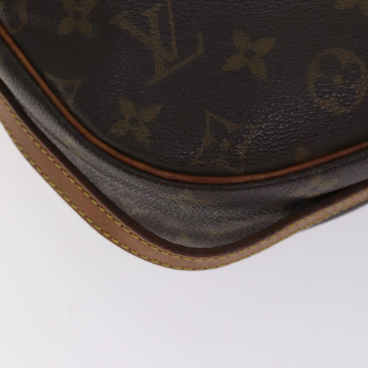 LOUIS VUITTON Monogram Jeune Fille MM Shoulder Bag M51226 LV yk14405