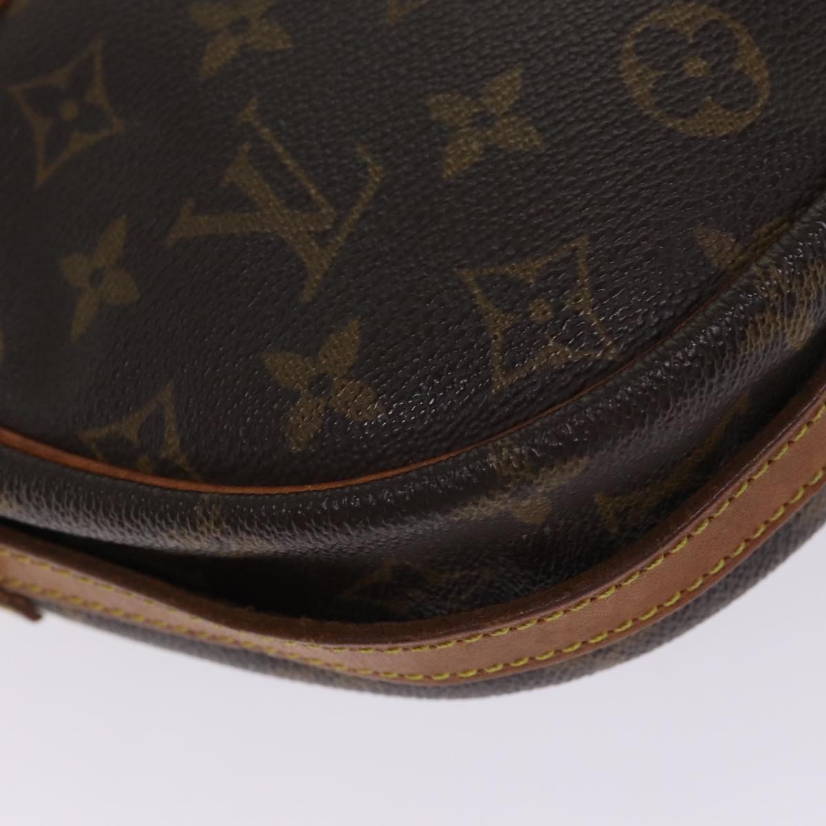 LOUIS VUITTON Monogram Jeune Fille MM Shoulder Bag M51226 LV yk14405