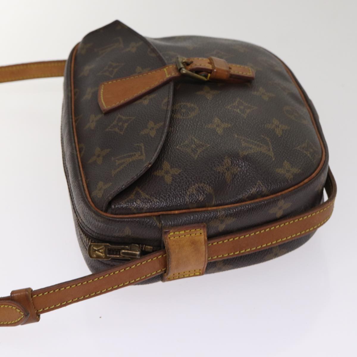 LOUIS VUITTON Monogram Jeune Fille MM Shoulder Bag M51226 LV yk14405