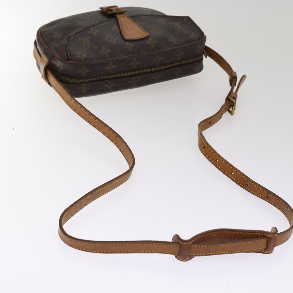 LOUIS VUITTON Monogram Jeune Fille MM Shoulder Bag M51226 LV yk14405