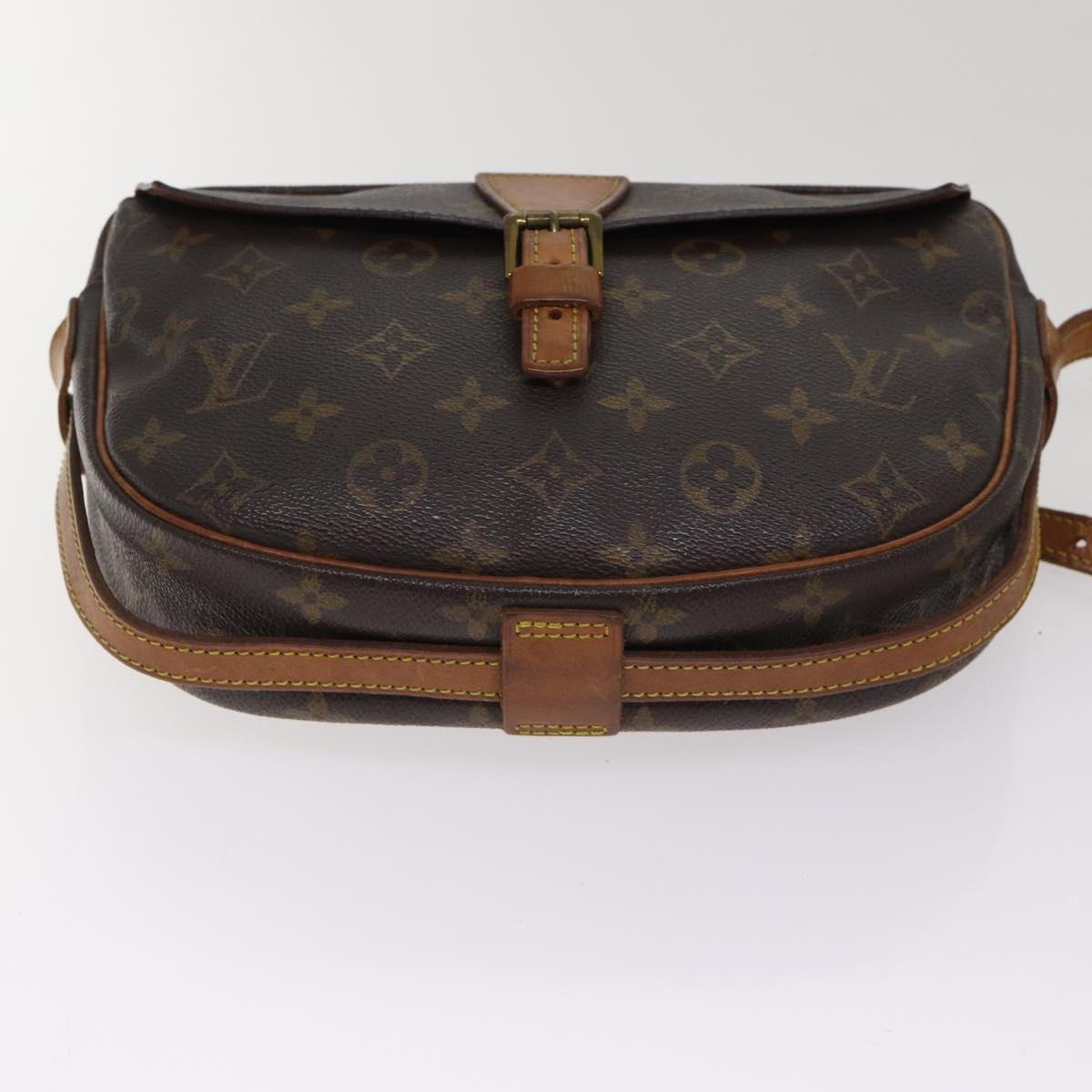 LOUIS VUITTON Monogram Jeune Fille MM Shoulder Bag M51226 LV yk14405