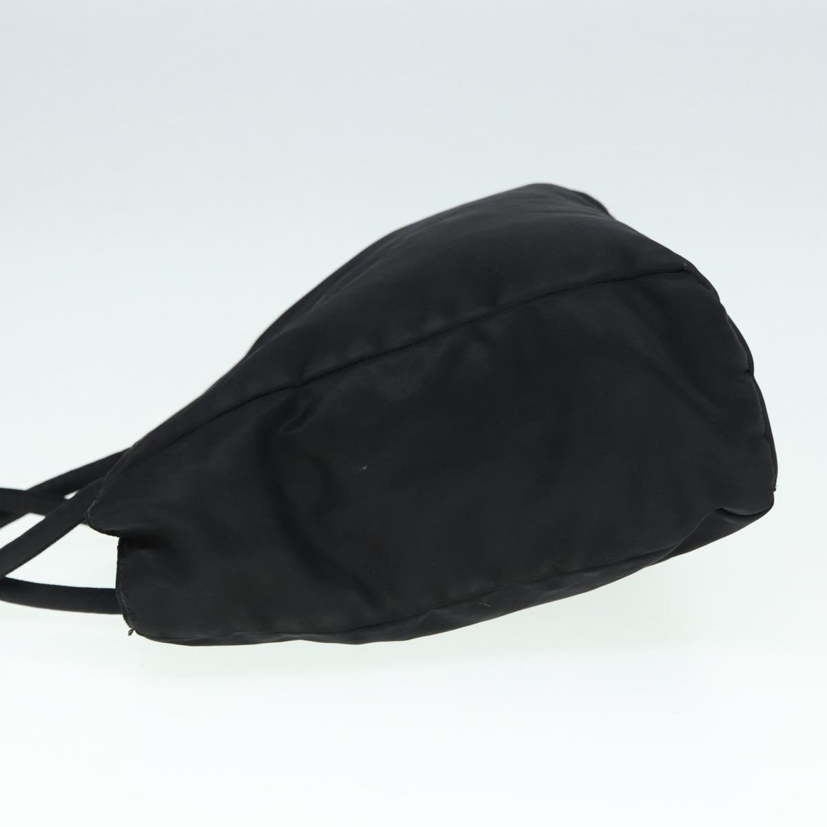 Luxury Prada Hand Bag Nylon Black Silver  yk14426