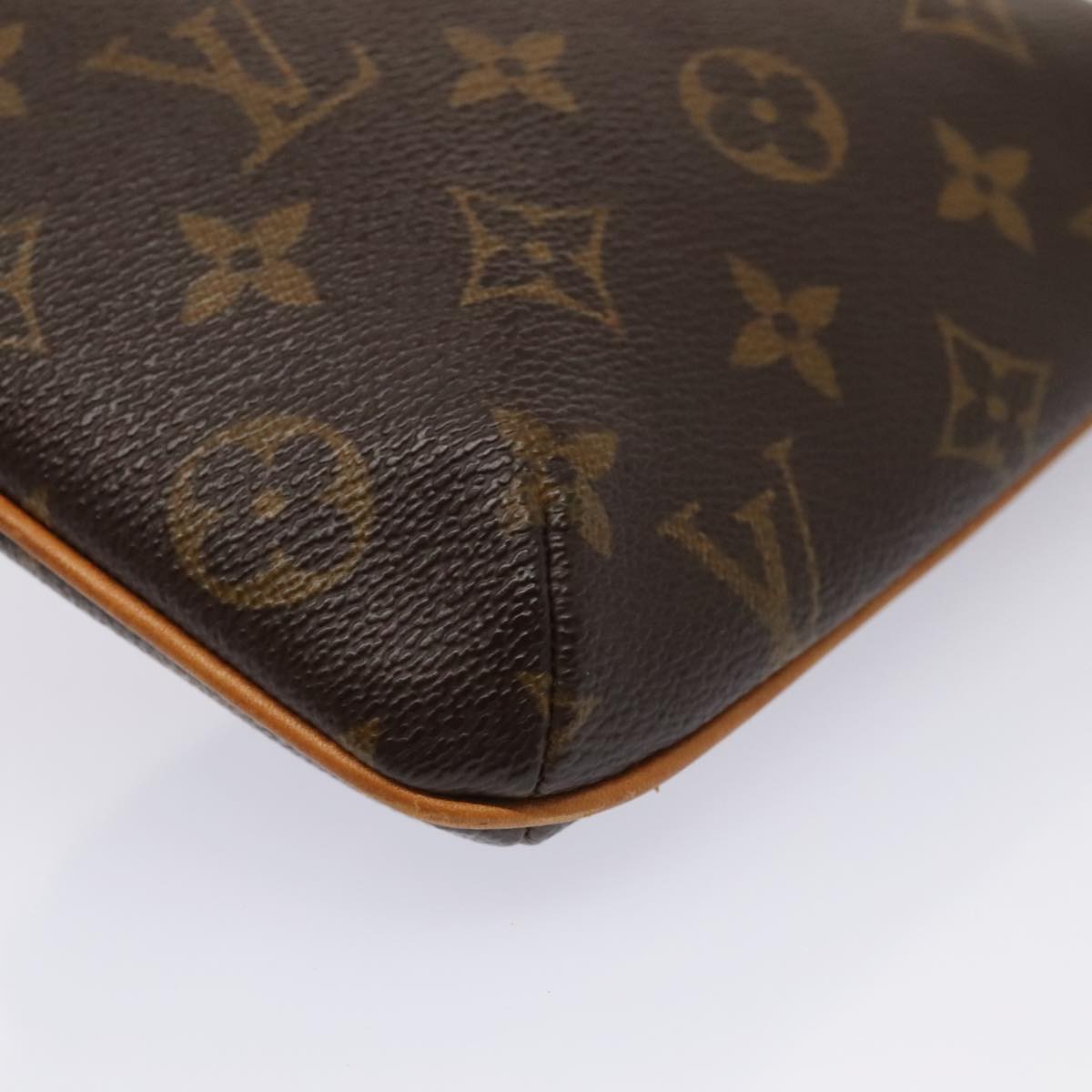 LOUIS VUITTON Monogram Partition Pouch M51901 LV yk14454
