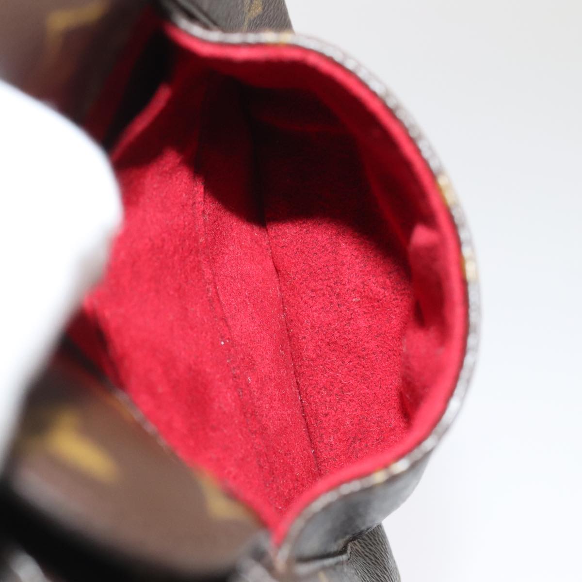 LOUIS VUITTON Monogram Partition Pouch M51901 LV yk14454