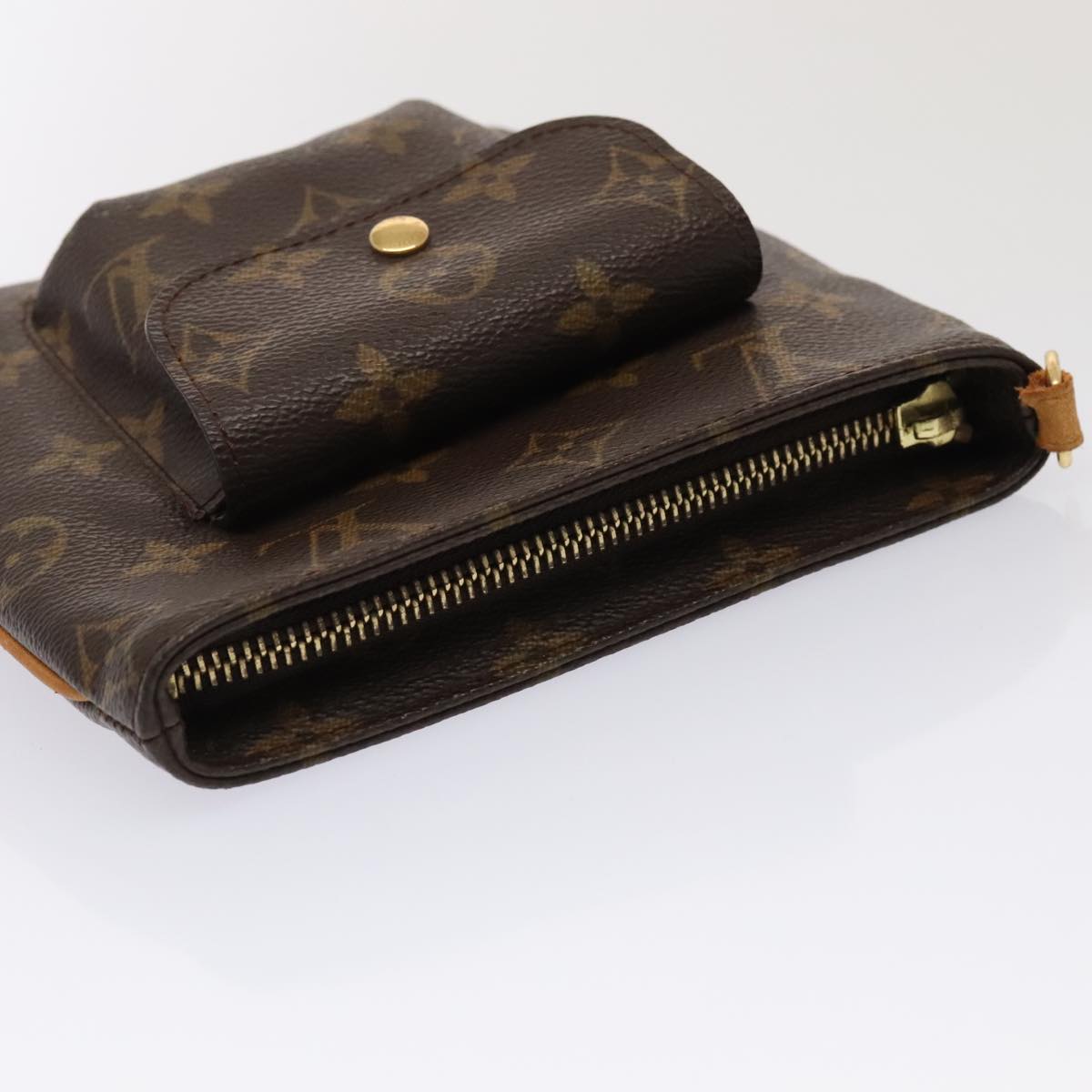 LOUIS VUITTON Monogram Partition Pouch M51901 LV yk14454