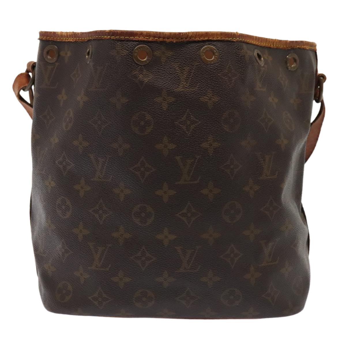 LOUIS VUITTON Monogram Petit Noe Shoulder Bag M42226 LV yk14469