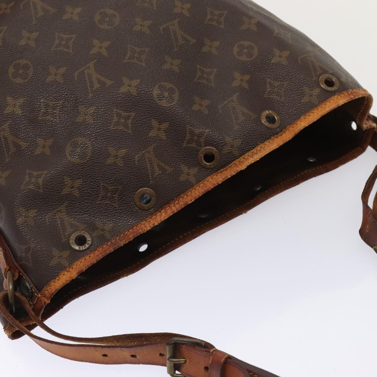 LOUIS VUITTON Monogram Petit Noe Shoulder Bag M42226 LV yk14469