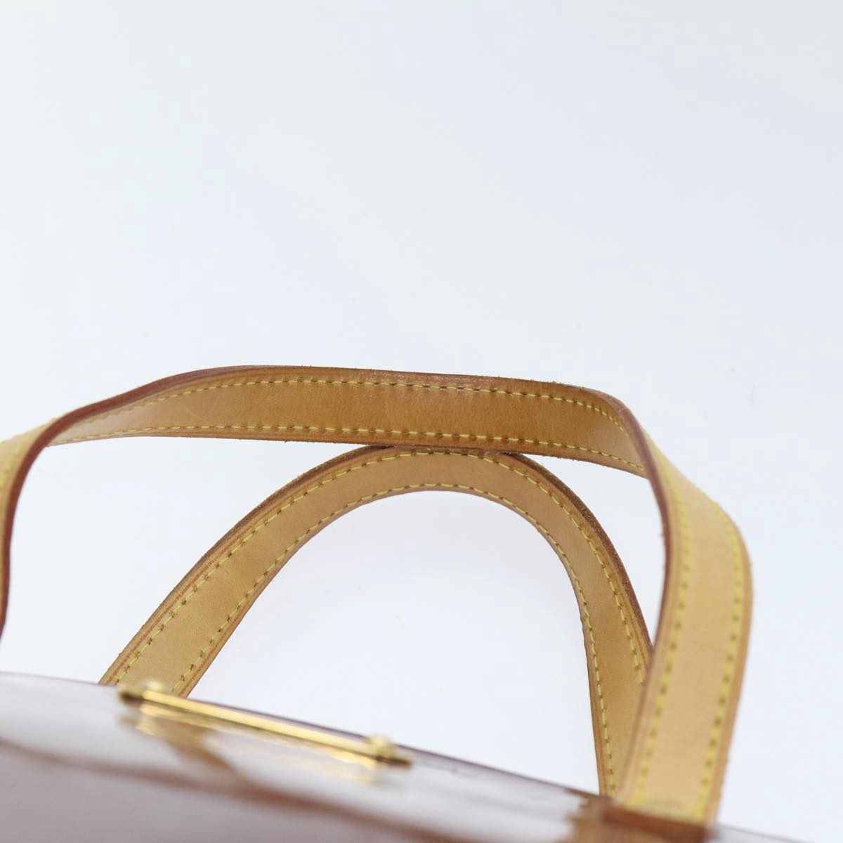 LOUIS VUITTON Monogram Vernis Bellevue PM Hand Bag Amarante M93585 yk14474