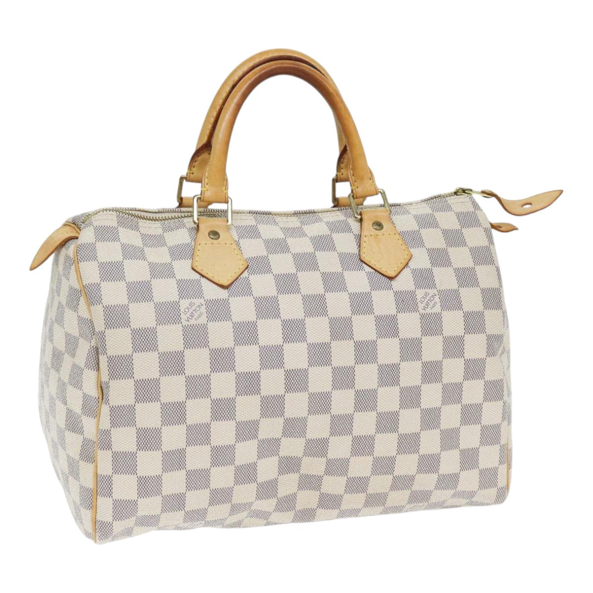 LOUIS VUITTON Damier Azur Speedy 30 Hand Bag N41533 LV yk14480
