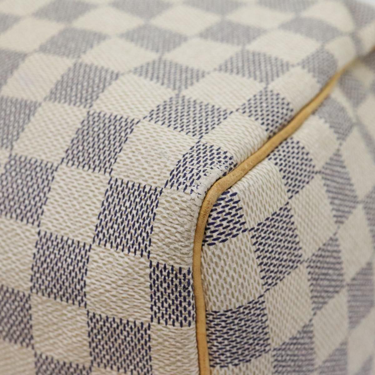 LOUIS VUITTON Damier Azur Speedy 30 Hand Bag N41533 LV yk14480