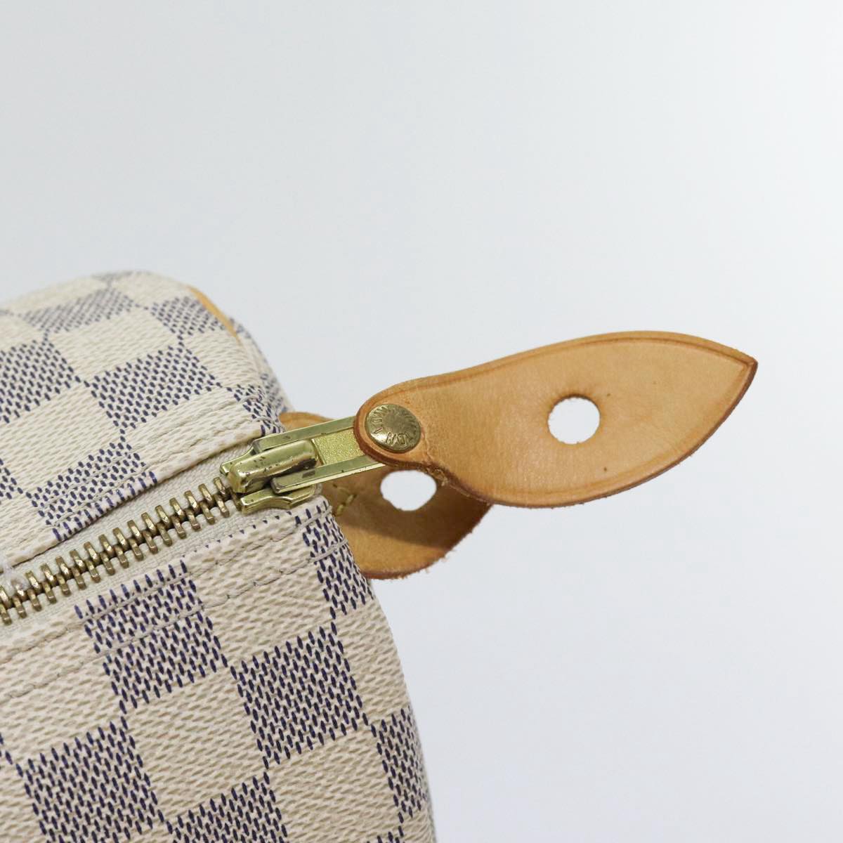 LOUIS VUITTON Damier Azur Speedy 30 Hand Bag N41533 LV yk14480