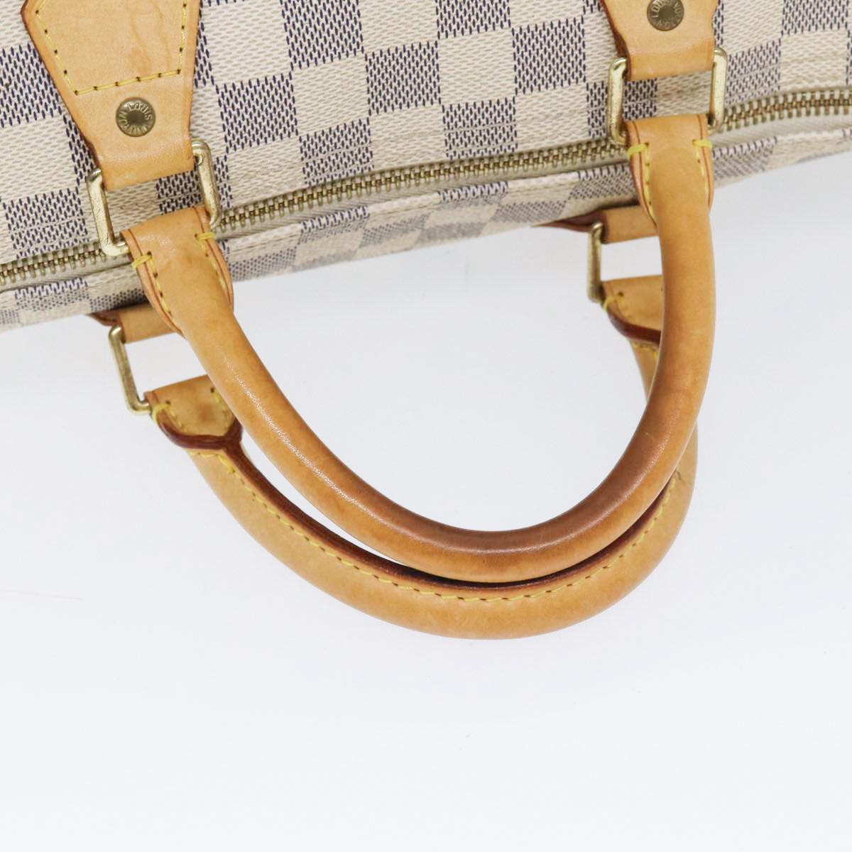 LOUIS VUITTON Damier Azur Speedy 30 Hand Bag N41533 LV yk14480