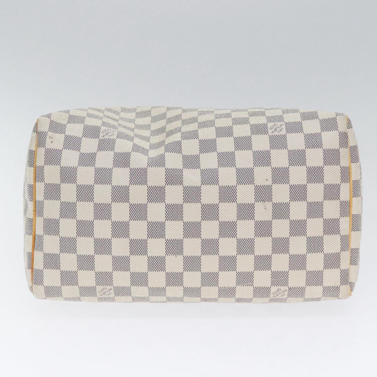 LOUIS VUITTON Damier Azur Speedy 30 Hand Bag N41533 LV yk14480