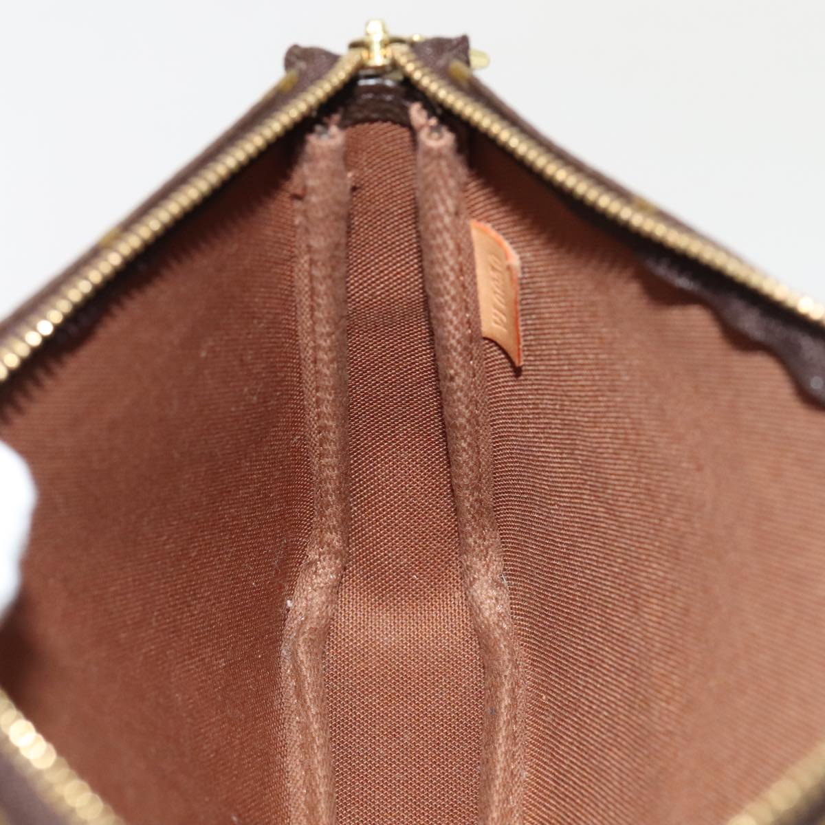LOUIS VUITTON Monogram Pochette Accessoires Pouch M51980 LV yk14495