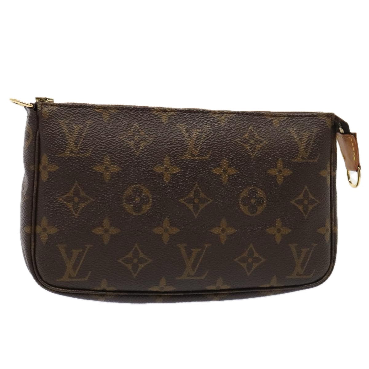 LOUIS VUITTON Monogram Pochette Accessoires Pouch M51980 LV yk14495