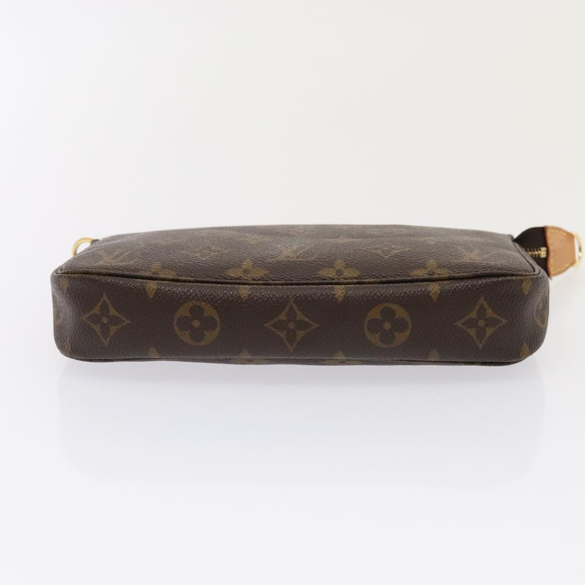 LOUIS VUITTON Monogram Pochette Accessoires Pouch M51980 LV yk14495