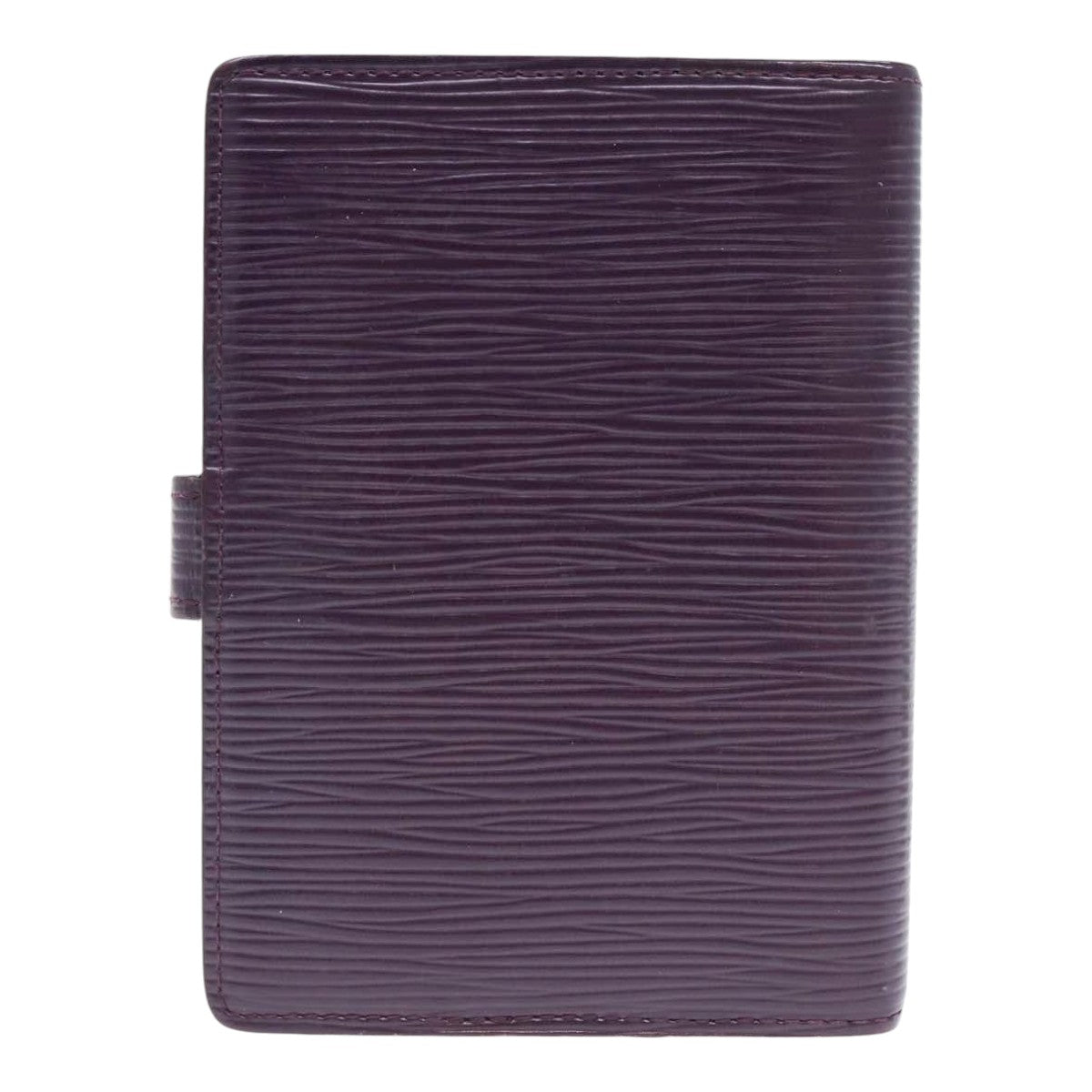 LOUIS VUITTON Epi Agenda PM Day Planner Cover Purple Cassis R2005K yk14496