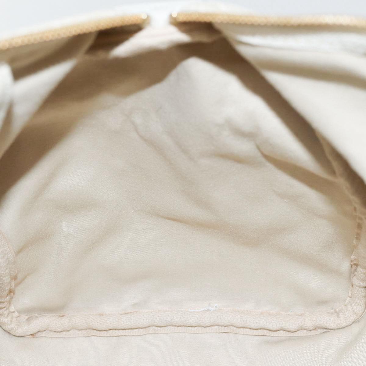 LOUIS VUITTON Monogram Mini Lin Speedy 30 Bag White Dunne M95319 LV yk14499