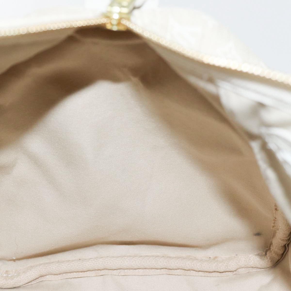 LOUIS VUITTON Monogram Mini Lin Speedy 30 Bag White Dunne M95319 LV yk14499