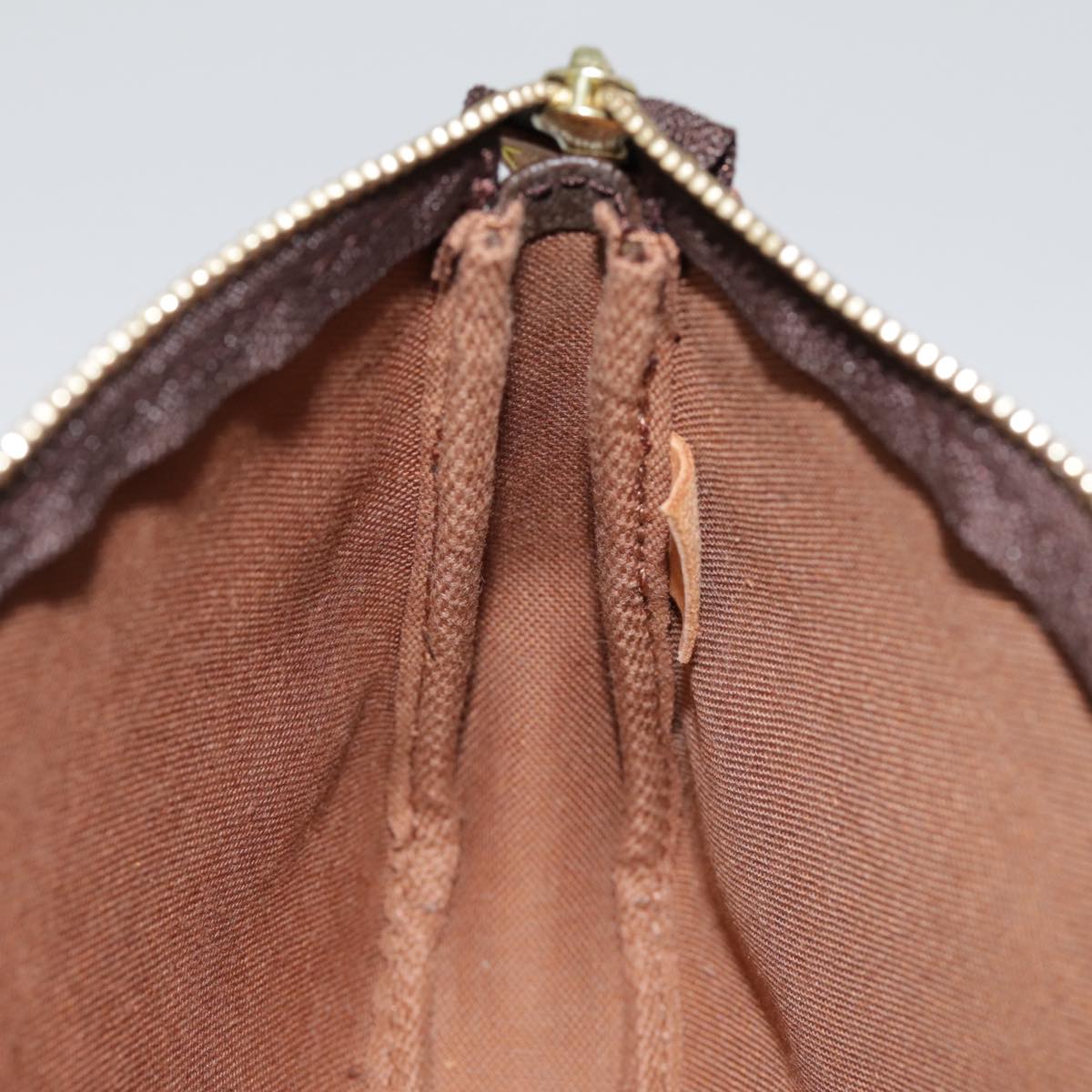 LOUIS VUITTON Monogram Pochette Accessoires Pouch M51980 LV yk14521