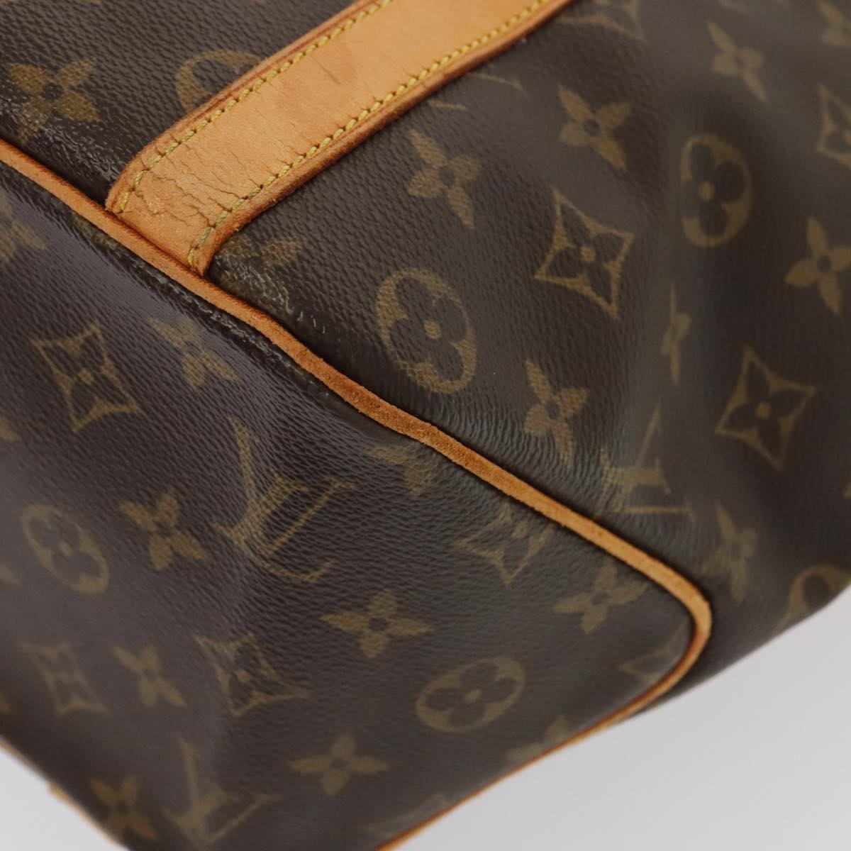 LOUIS VUITTON Monogram Sac Shopping Tote Bag M51108 LV yk14525