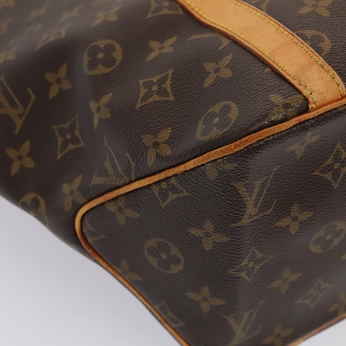 LOUIS VUITTON Monogram Sac Shopping Tote Bag M51108 LV yk14525