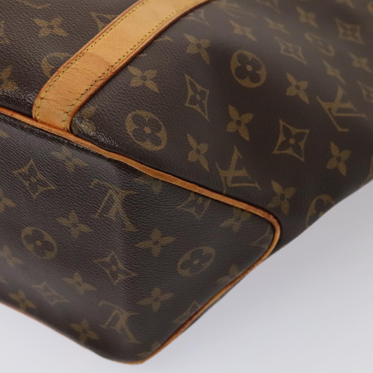 LOUIS VUITTON Monogram Sac Shopping Tote Bag M51108 LV yk14525