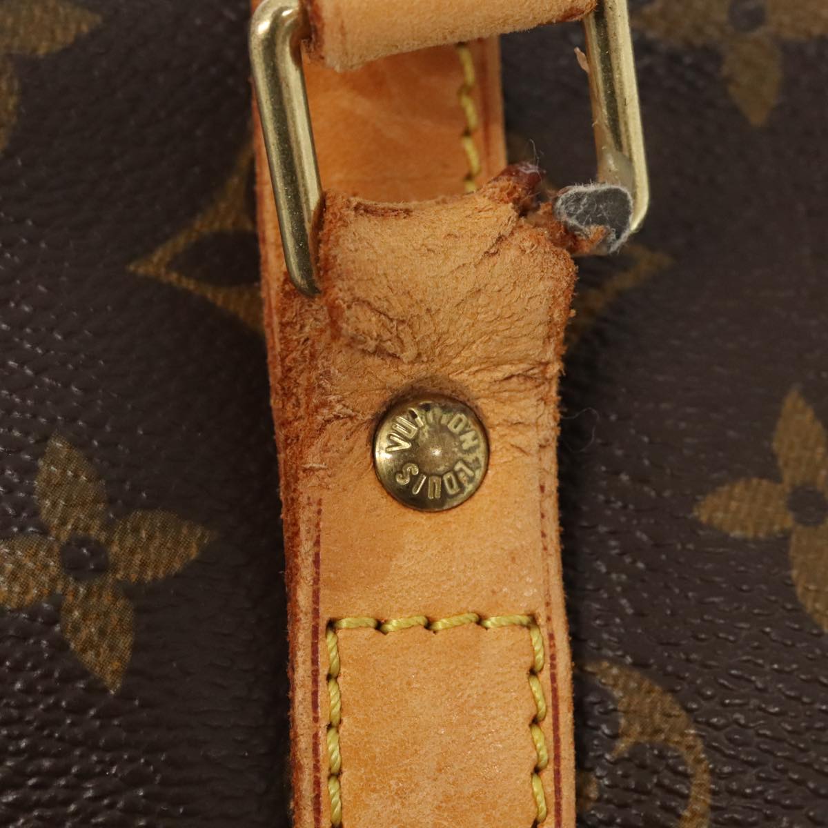 LOUIS VUITTON Monogram Sac Shopping Tote Bag M51108 LV yk14525
